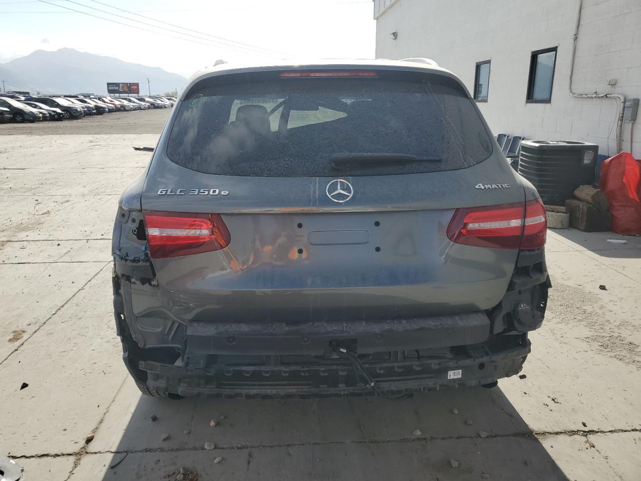 2019 Mercedes-Benz GLC VIN WDC0G5EBXKF606192 Copart auction photo, front end damage thumbnail 6