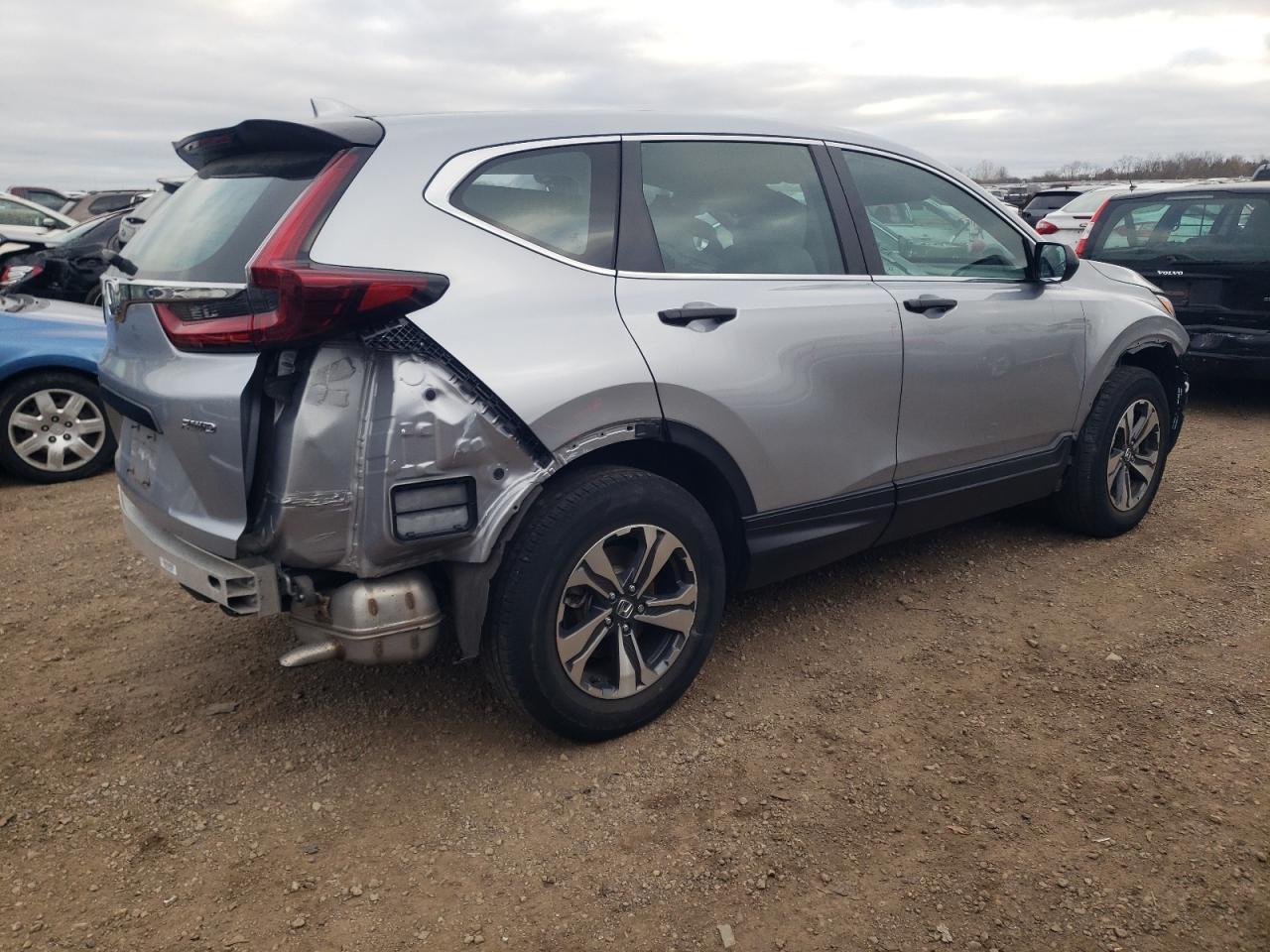 2020 Honda CR-V VIN 2HKRW2H25LH641434 Copart auction photo, all over damage thumbnail 3