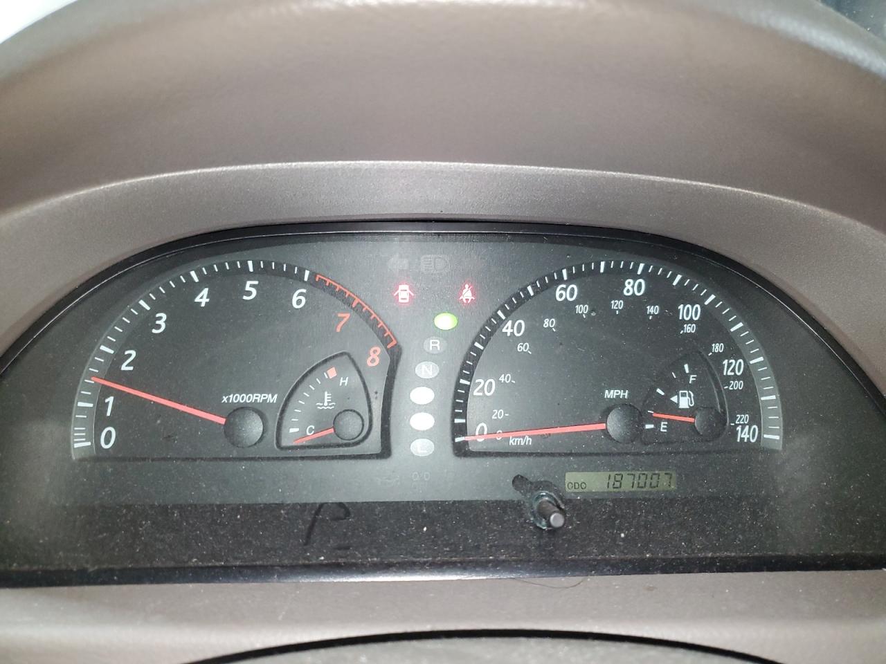 2003 Toyota Camry VIN 4T1BE32K13U765415 Copart auction photo, front end / rear end damage thumbnail 9
