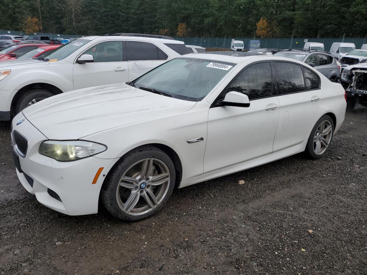 2013 BMW 5er VIN WBAFU7C58DDU70982 - Copart auction photo