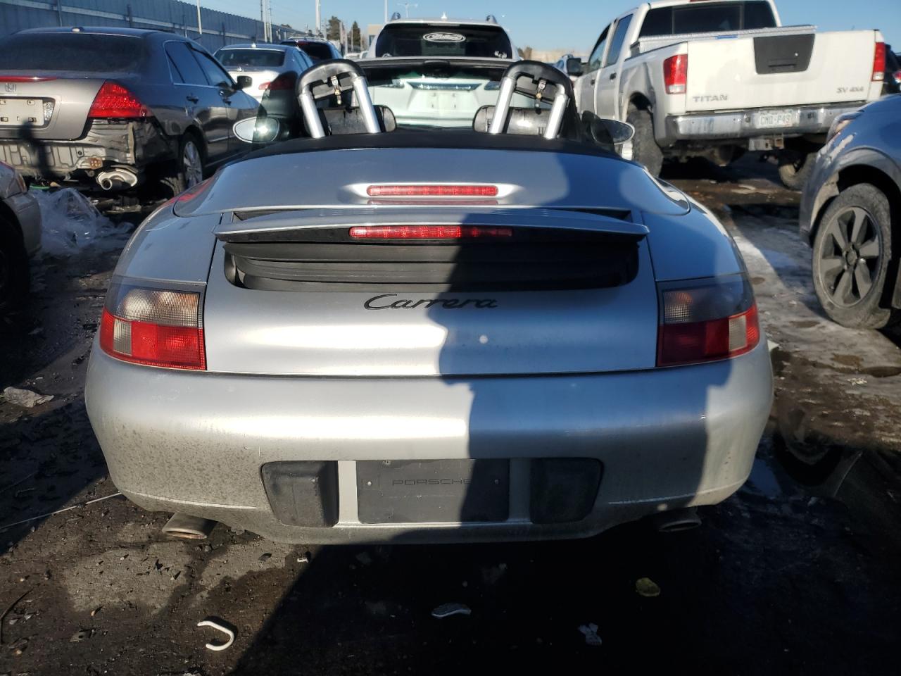 2000 Porsche 911 VIN WP0CA2998YS654039 Copart auction photo, front end / mechanical damage thumbnail 6
