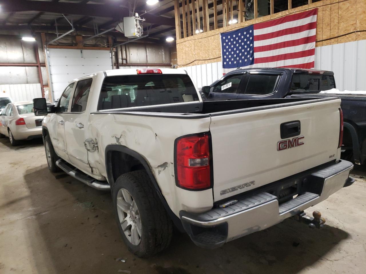2015 GMC Sierra VIN 3GTU2VEC9FG243113 Copart auction photo, side damage thumbnail 2