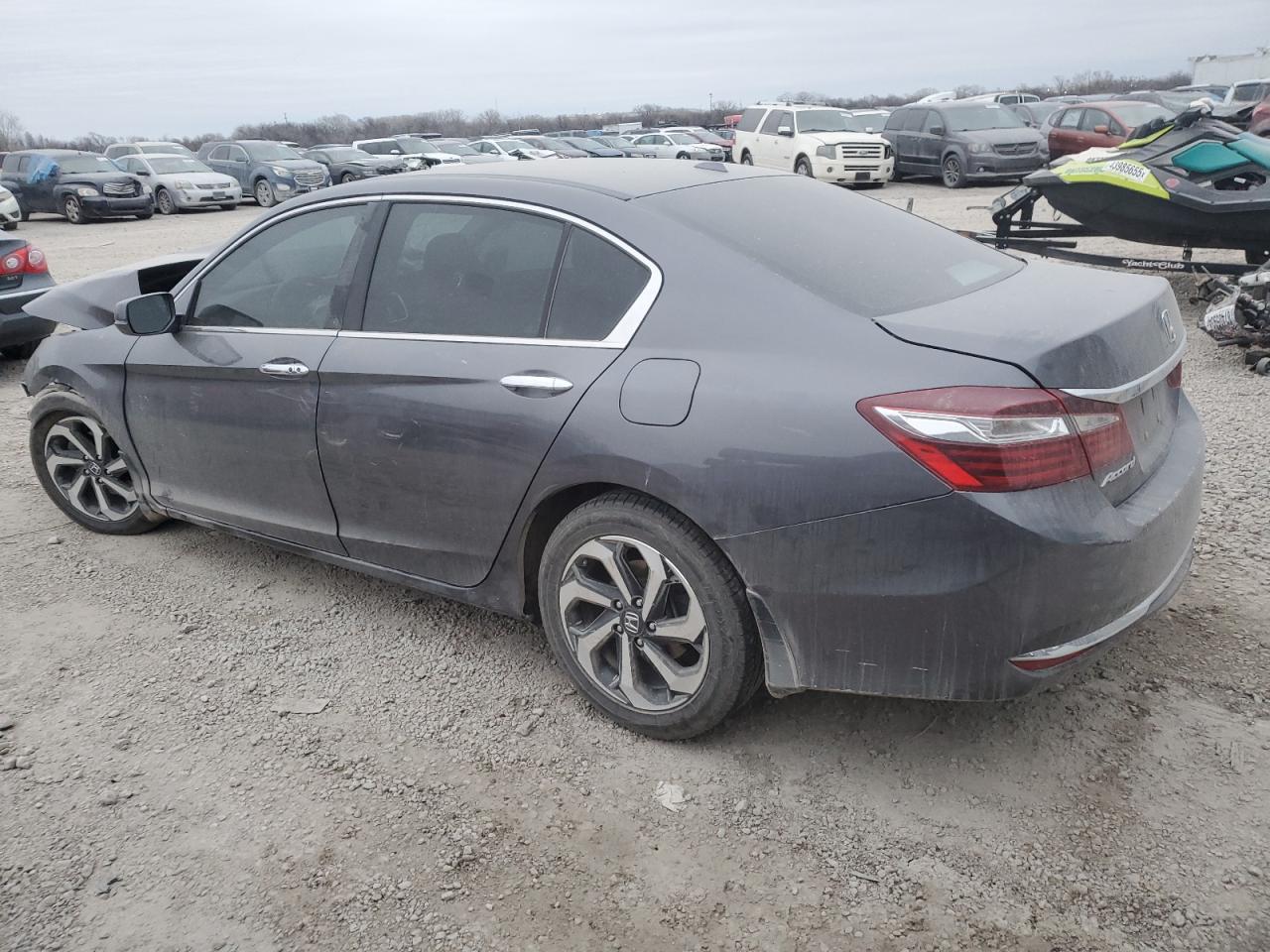 2017 Honda Accord VIN 1HGCR2F7XHA208557 Copart auction photo, front end damage thumbnail 2
