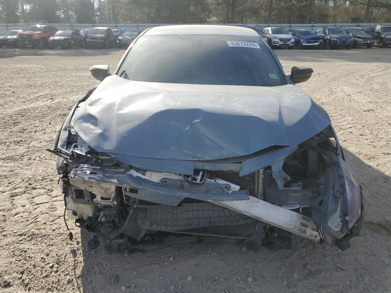 2018 Honda Civic VIN SHHFK7H44JU223907 Copart auction photo, front end / minor dent/scratches damage thumbnail 5