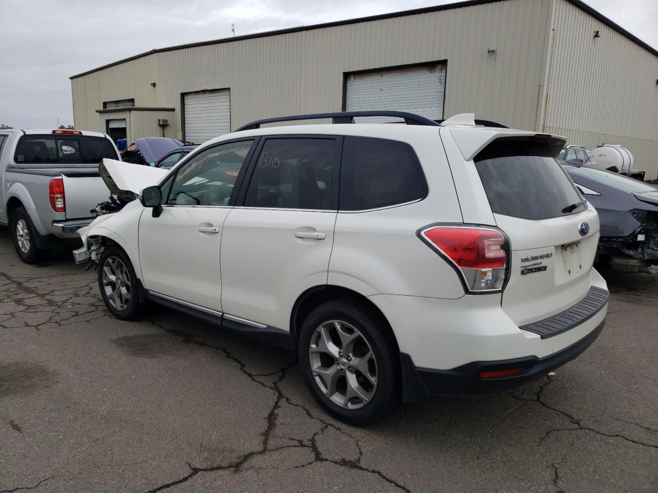 2017 Subaru Forester VIN JF2SJATC2HH415613 Copart auction photo, all over damage thumbnail 2