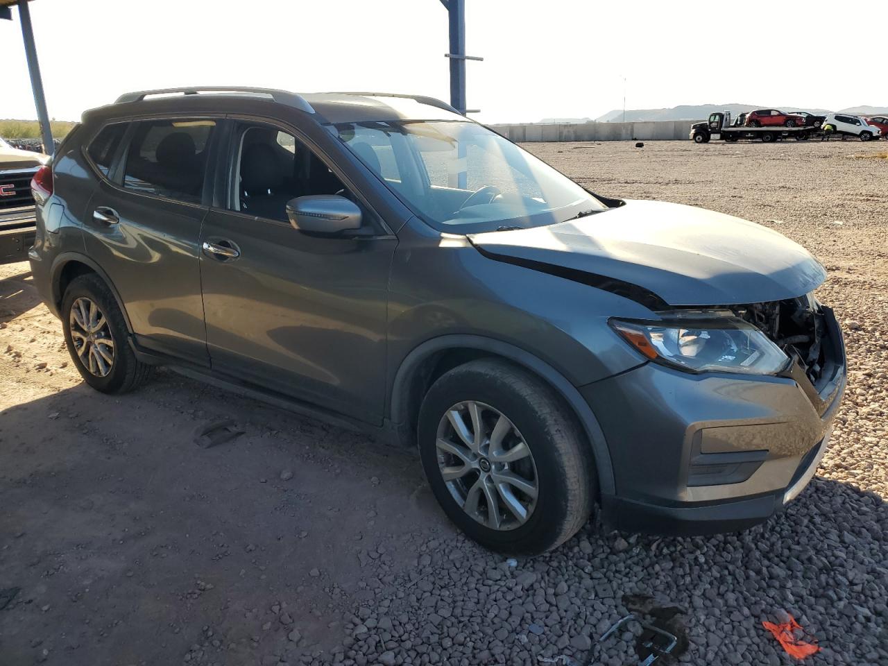 2018 Nissan Rogue VIN JN8AT2MTXJW450527 Copart auction photo, front end damage thumbnail 4