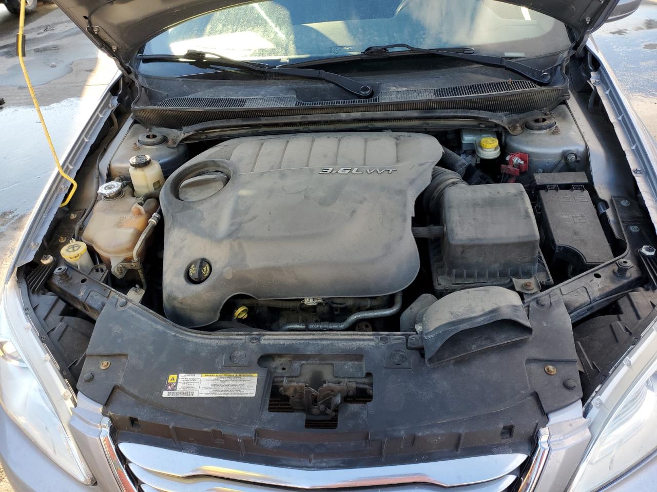 2013 Chrysler 200 VIN 1C3CCBBG9DN569422 Copart auction photo, side damage thumbnail 11