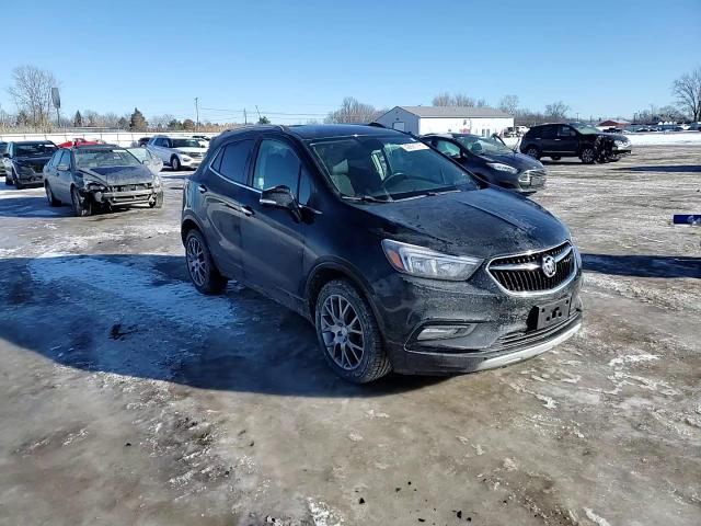2018 Buick Encore VIN KL4CJ1SB3JB512303 Copart auction photo, side damage thumbnail 12