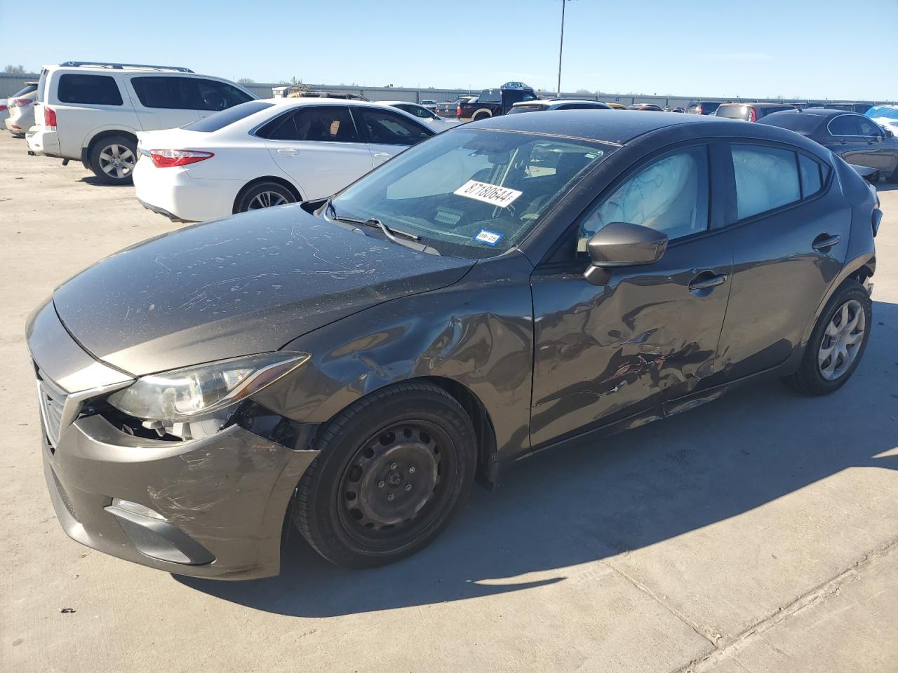 2014 Mazda 3 VIN JM1BM1U72E1170100
