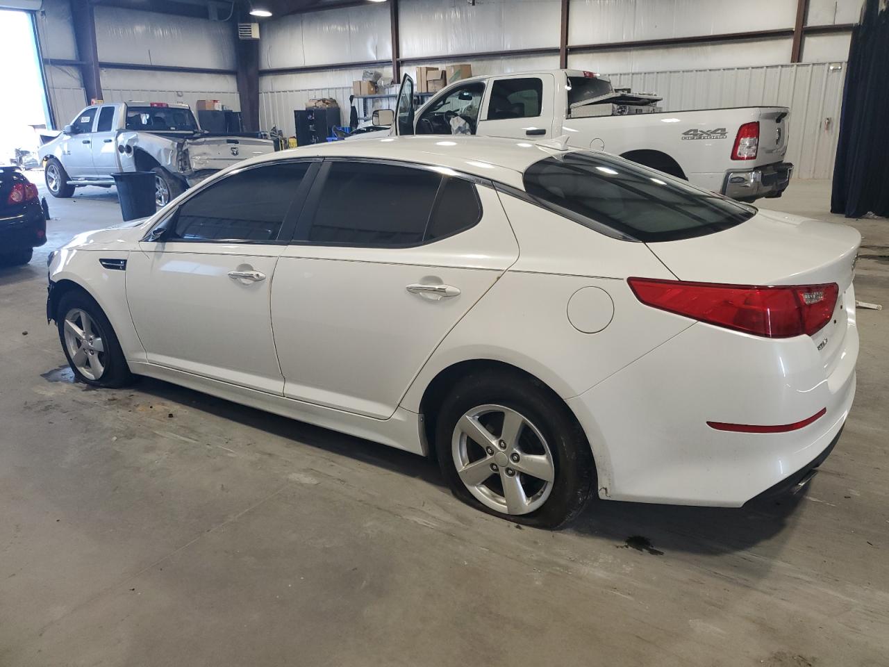 2015 KIA Optima VIN KNAGM4A78F5649558 Copart auction photo, front end damage thumbnail 2