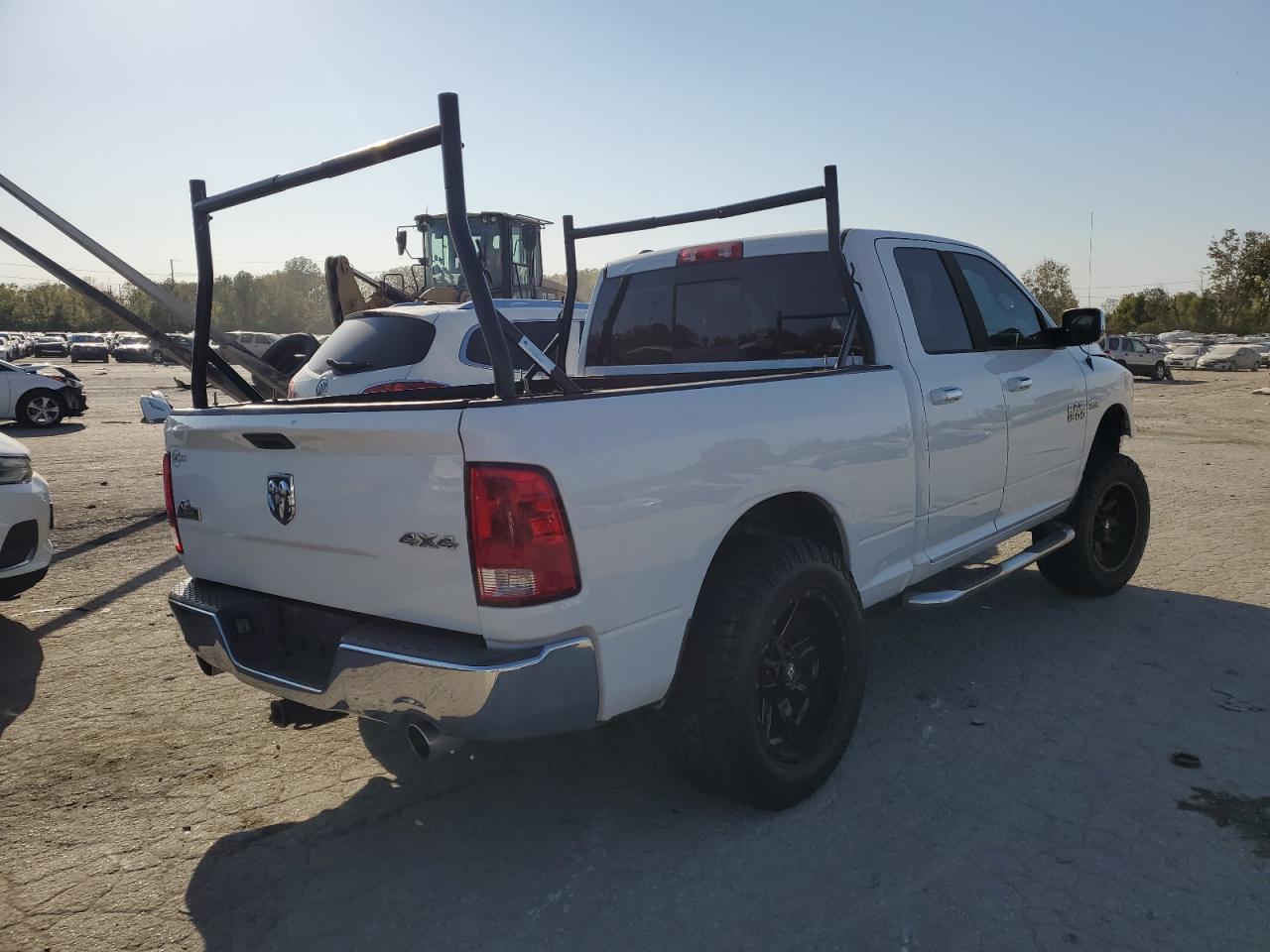 2014 RAM 1500 VIN 1C6RR7GT5ES261374 Copart auction photo, front end damage thumbnail 3