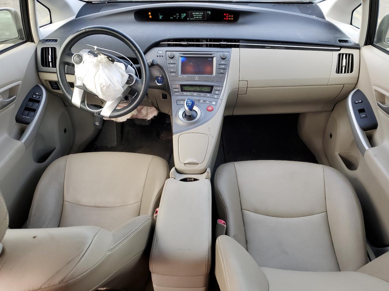 2013 Toyota Prius VIN JTDKN3DU3D5539133 Copart auction photo, rear end / front end damage thumbnail 8