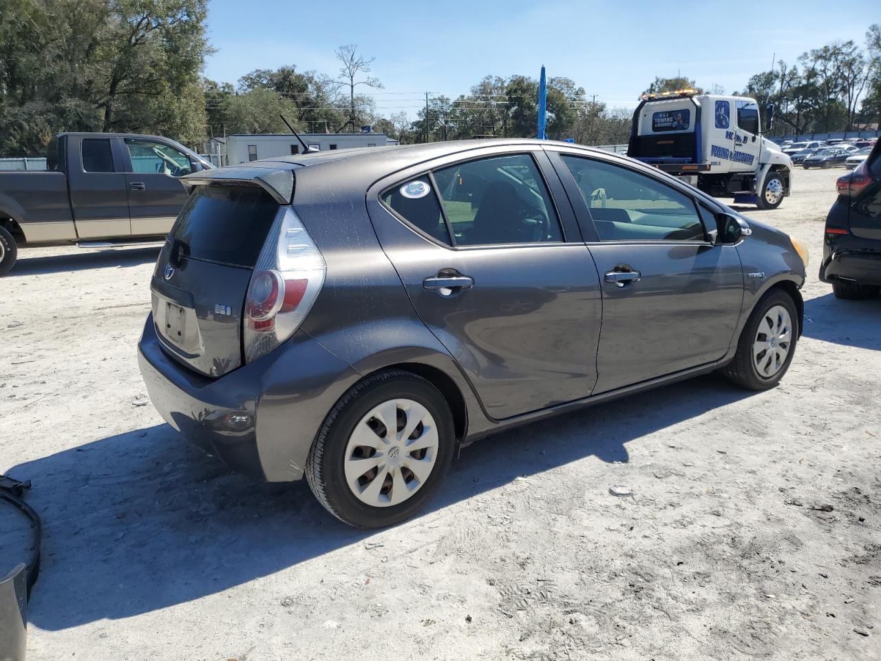 2012 Toyota Prius VIN JTDKDTB37C1521205 Copart auction photo, front end damage thumbnail 3