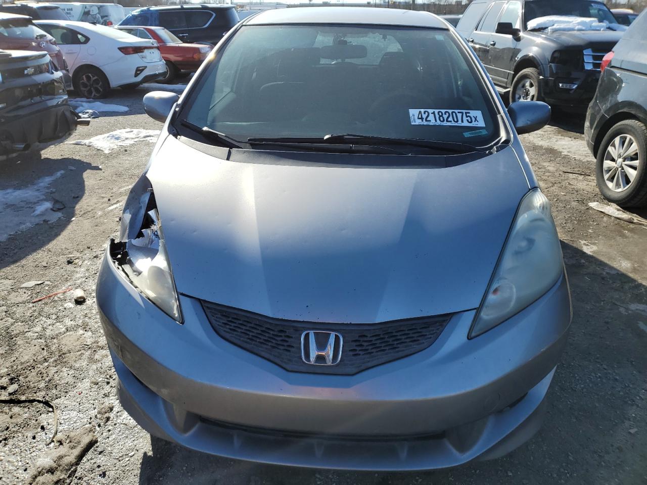 2009 Honda Fit VIN JHMGE88459S073208 Copart auction photo, front end / minor dent/scratches damage thumbnail 5