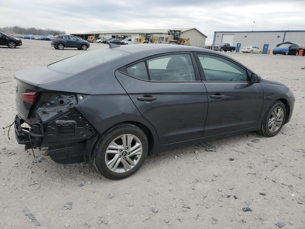 2020 Hyundai Elantra VIN 5NPD84LF3LH558305 Copart auction photo, side / rear end damage thumbnail 3