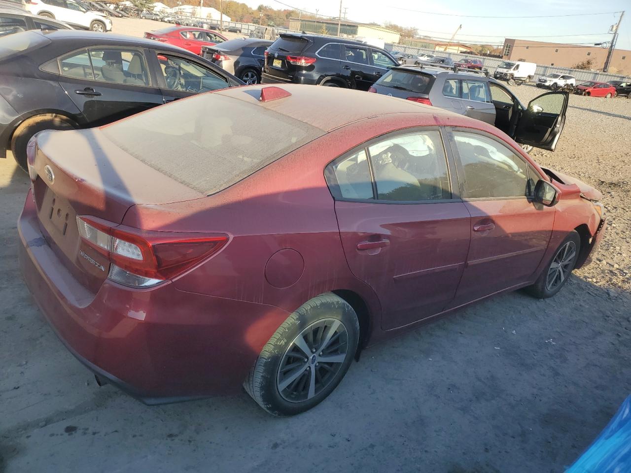 2022 Subaru Impreza VIN 4S3GKAD60N3604098 Copart auction photo, front end / minor dent/scratches damage thumbnail 3