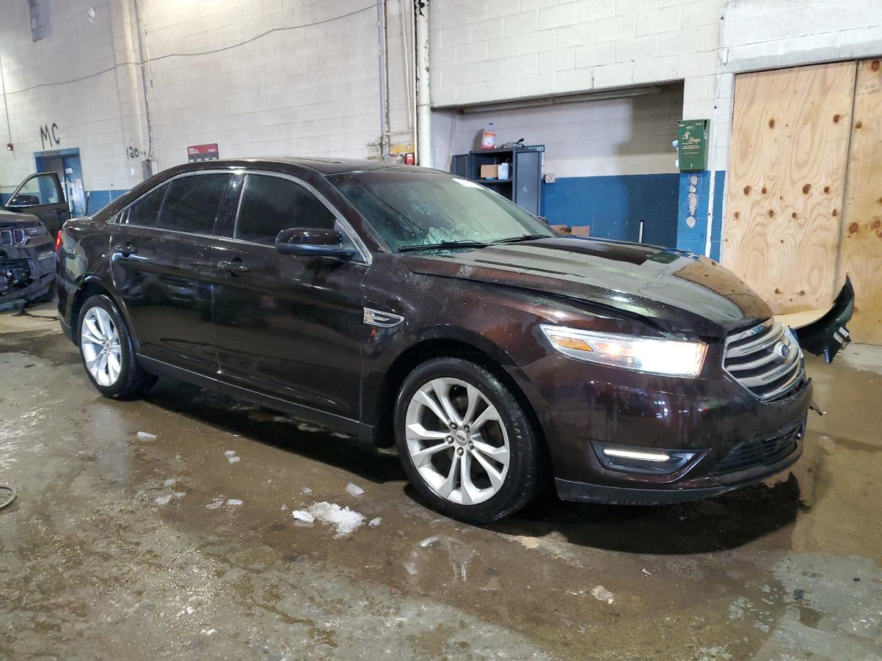 2013 Ford Taurus VIN 1FAHP2E87DG147010 Copart auction photo, front end damage thumbnail 4