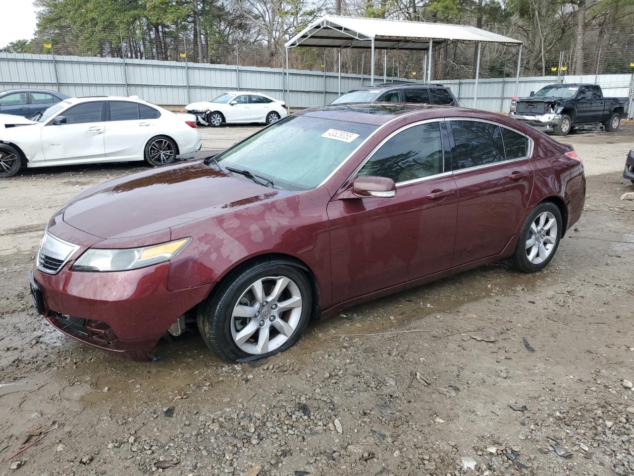 2012 Acura TL VIN 19UUA8F2XCA008161