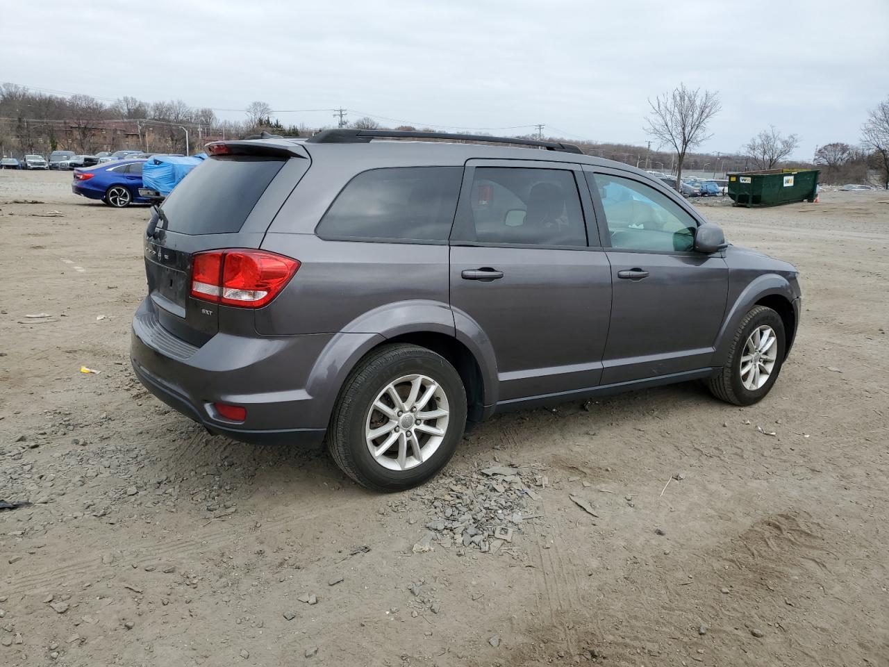 2015 Dodge Journey VIN 3C4PDCBB8FT583450 Copart auction photo, front end / minor dent/scratches damage thumbnail 3