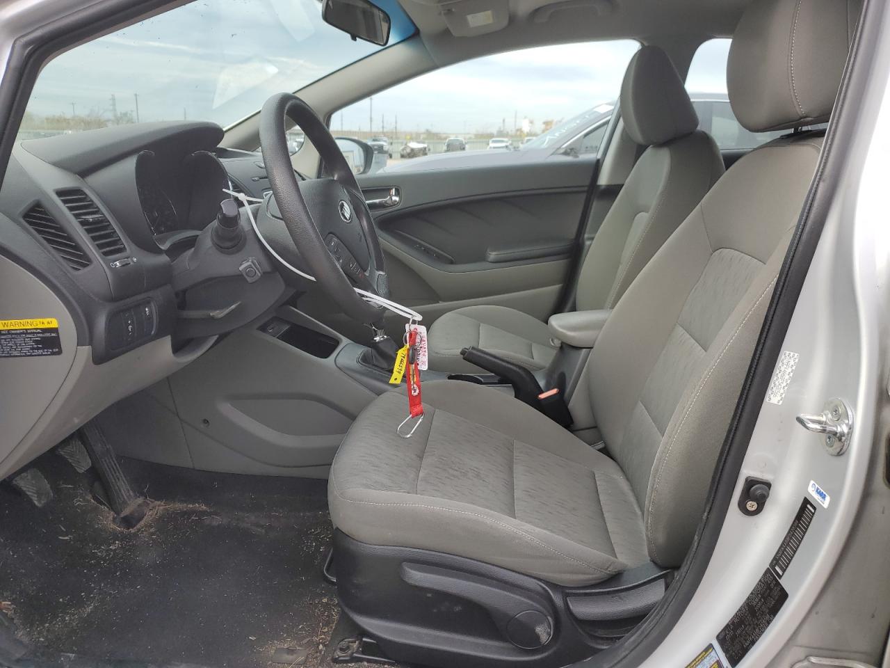2015 KIA Forte VIN KNAFK4A68F5428566 Copart auction photo, front end damage thumbnail 7