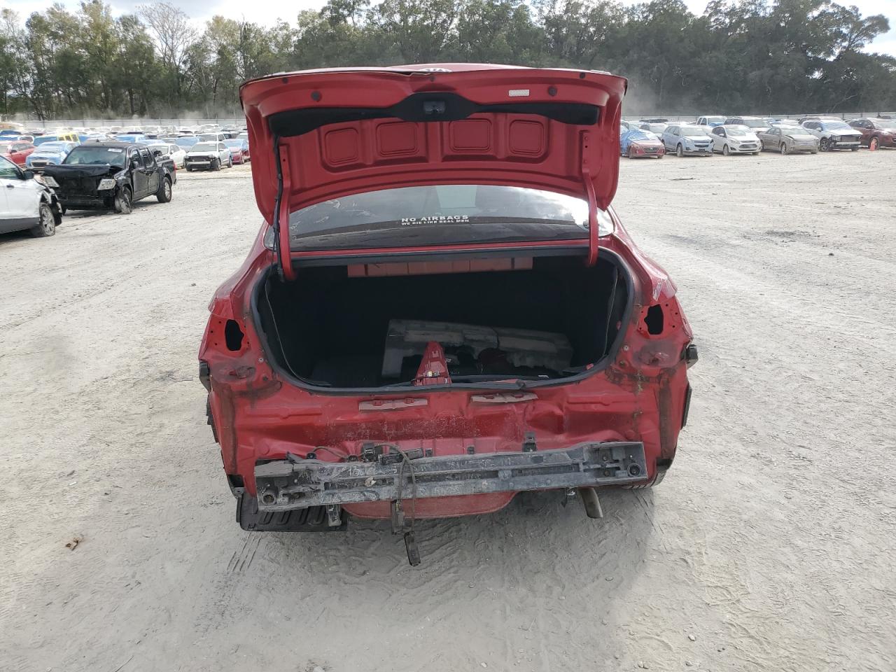 2020 KIA Rio VIN 3KPA24AD9LE256589 Copart auction photo, rear end damage thumbnail 6