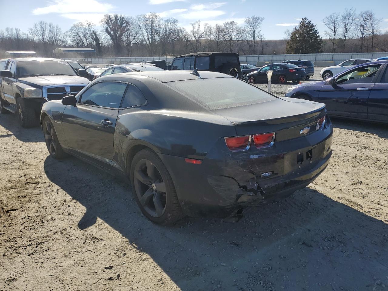 2012 Chevrolet Camaro VIN 2G1FB1E39C9207213 Copart auction photo, rear end damage thumbnail 2