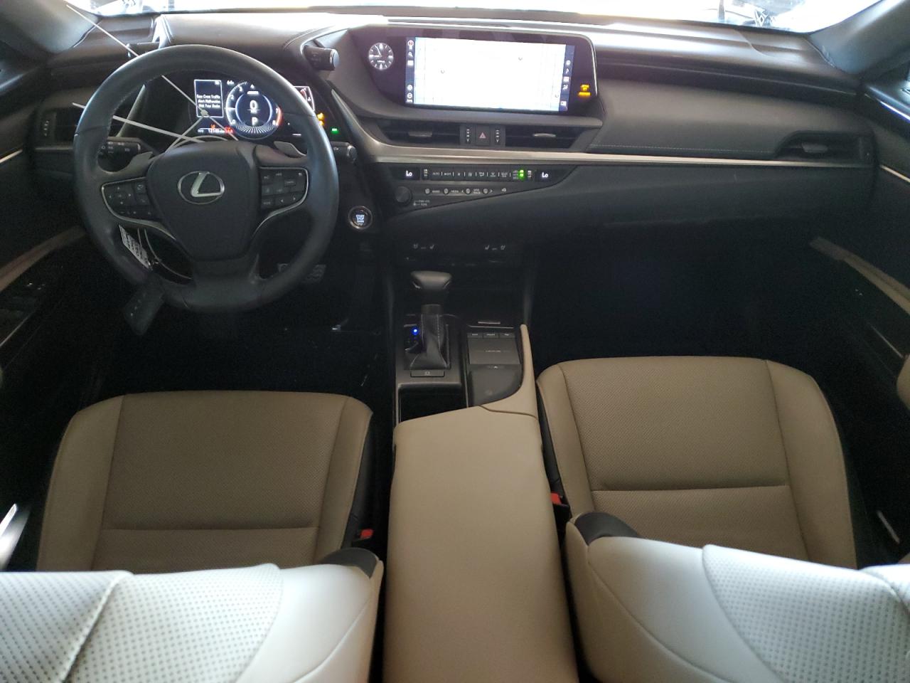 2020 Lexus ES VIN 58ADZ1B13LU078616 Copart auction photo, side / rear end damage thumbnail 8