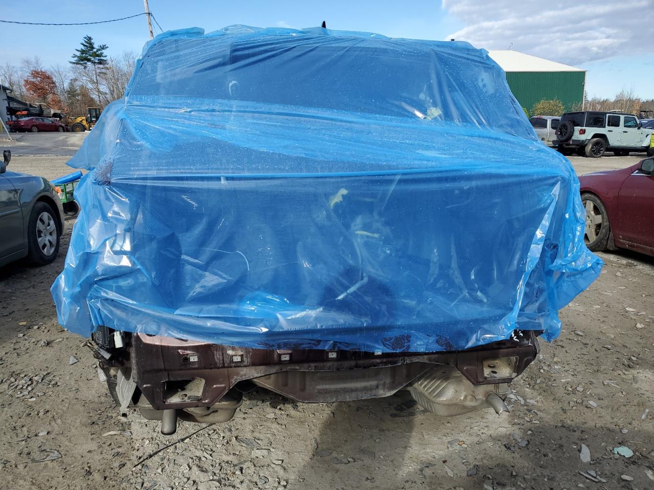 2020 Ford Explorer VIN 1FMSK8DH4LGC39155 Copart auction photo, front end / rear end damage thumbnail 6