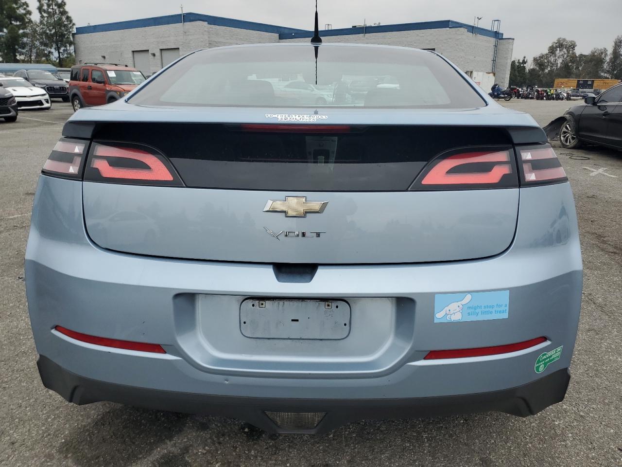 2013 Chevrolet Volt VIN 1G1RE6E44DU149705 Copart auction photo, front end / mechanical damage thumbnail 6