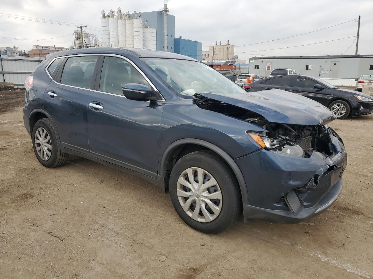 2015 Nissan Rogue VIN KNMAT2MV3FP536406 Copart auction photo, front end damage thumbnail 4