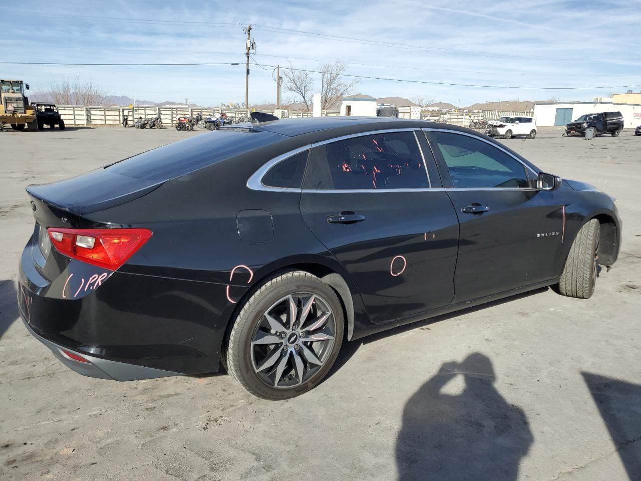 2016 Chevrolet Malibu VIN 1G1ZE5ST5GF278180 Copart auction photo, undercarriage damage thumbnail 3