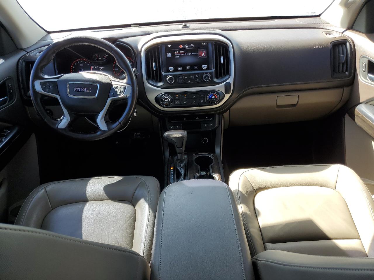 2015 GMC Canyon VIN 1GTG5CE33F1217419 Copart auction photo, rear end damage thumbnail 8