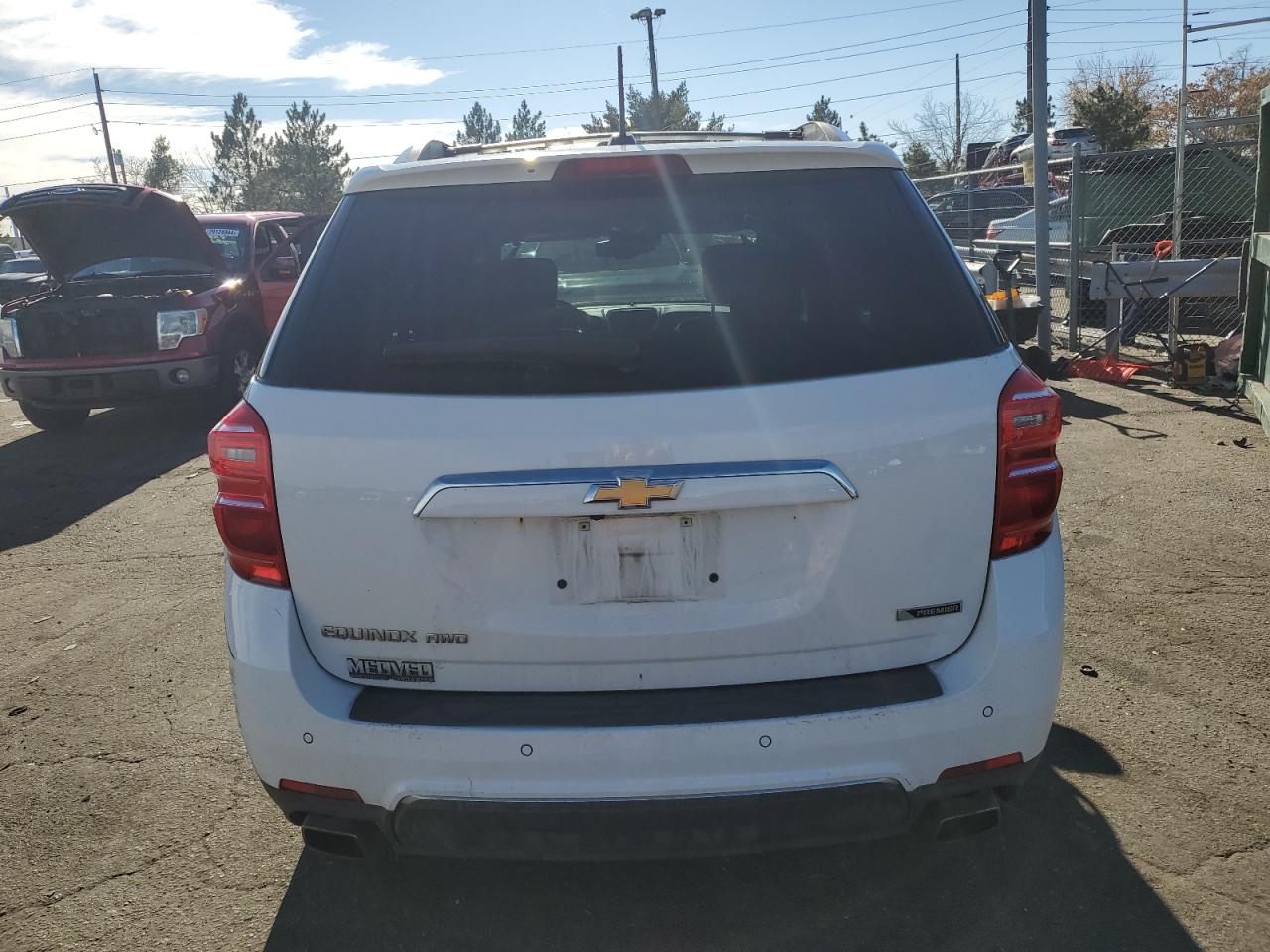 2017 Chevrolet Equinox VIN 2GNFLGE3XH6283336 Copart auction photo, side damage thumbnail 6
