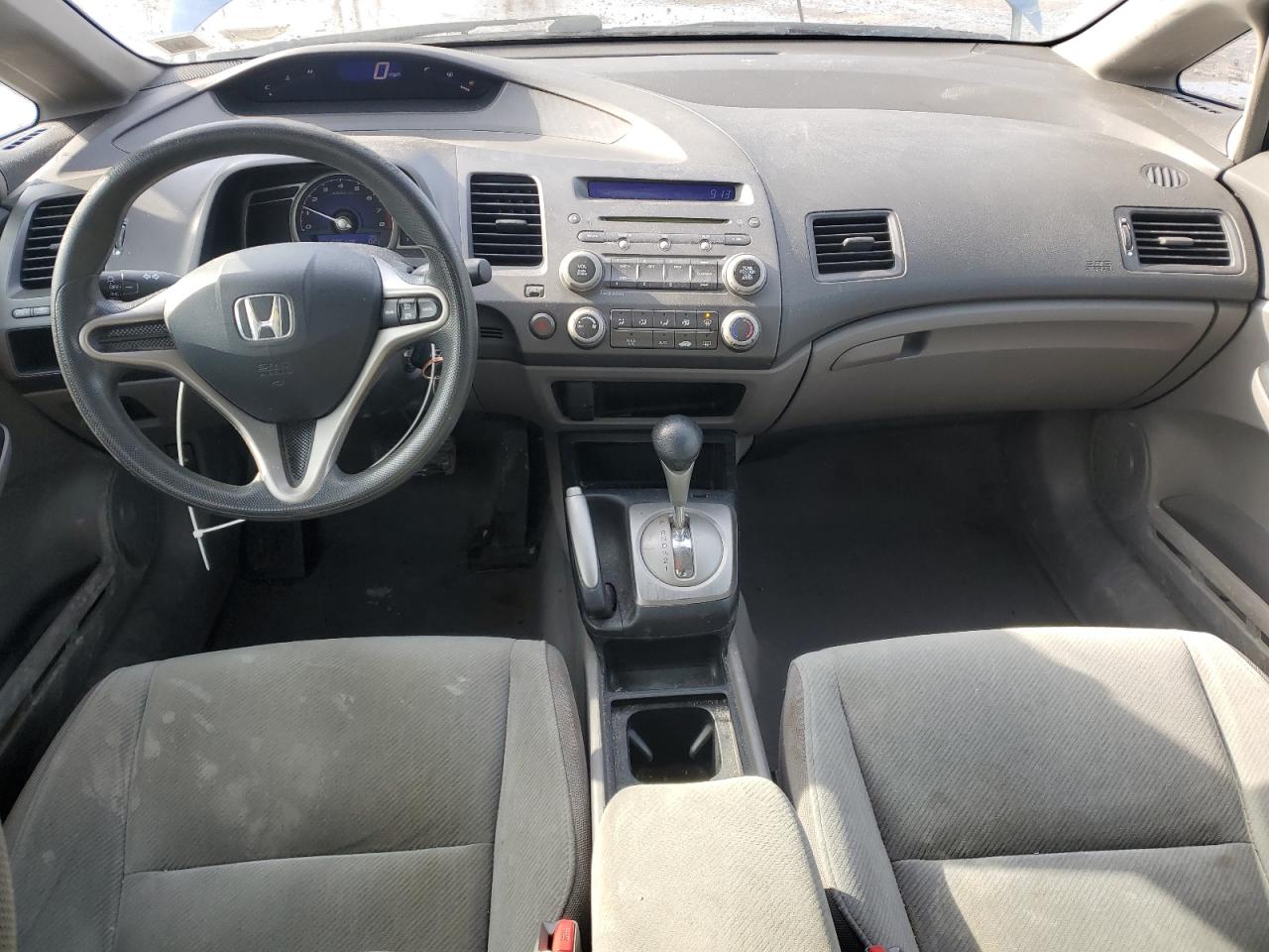 2009 Honda Civic VIN 2HGFA16539H342763 Copart auction photo, side damage thumbnail 8