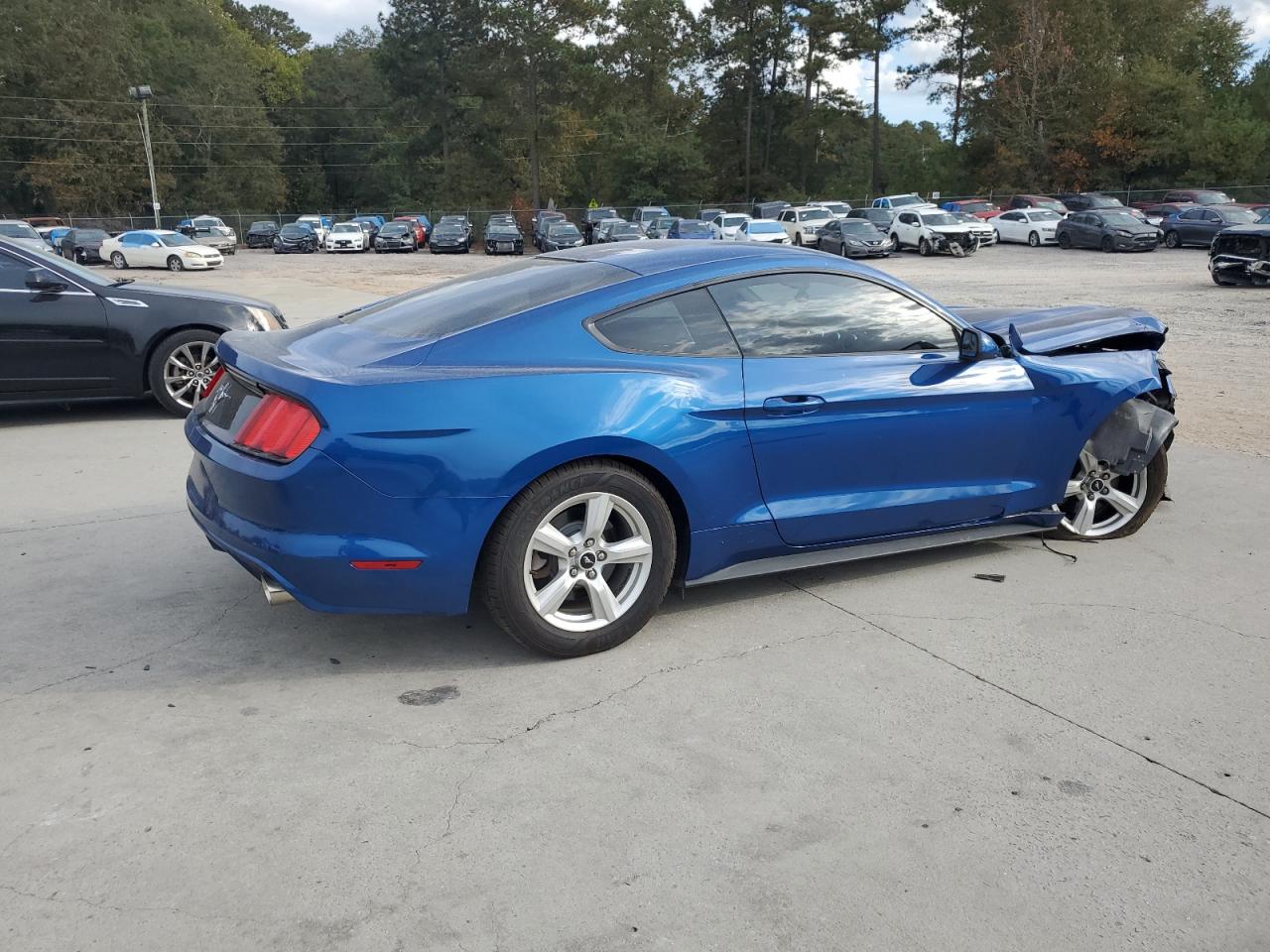 2017 Ford Mustang VIN 1FA6P8AM0H5219812 Copart auction photo, front end damage thumbnail 3