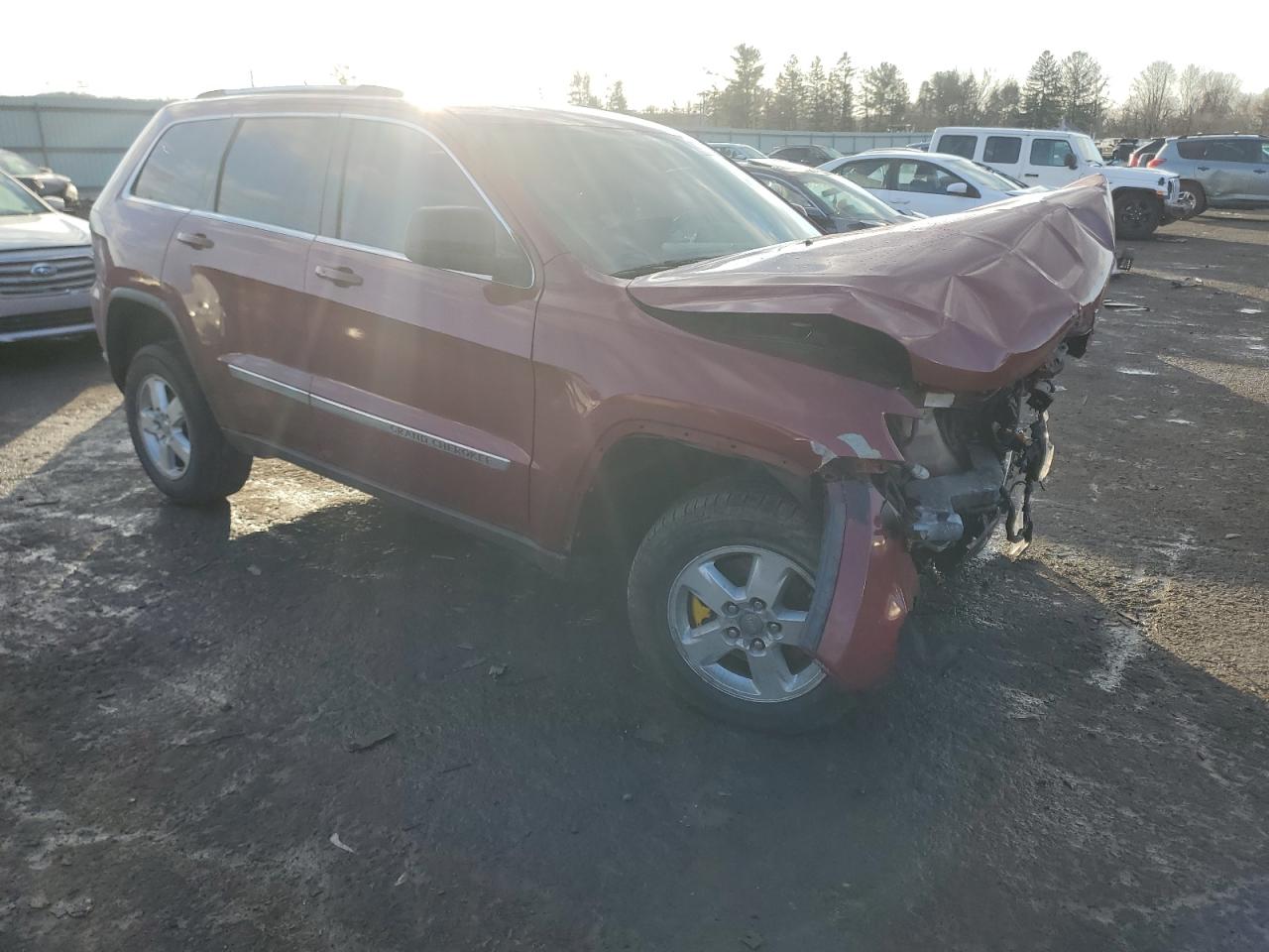2012 Jeep Grand Cherokee VIN 1C4RJFAGXCC342609 Copart auction photo, front end damage thumbnail 4