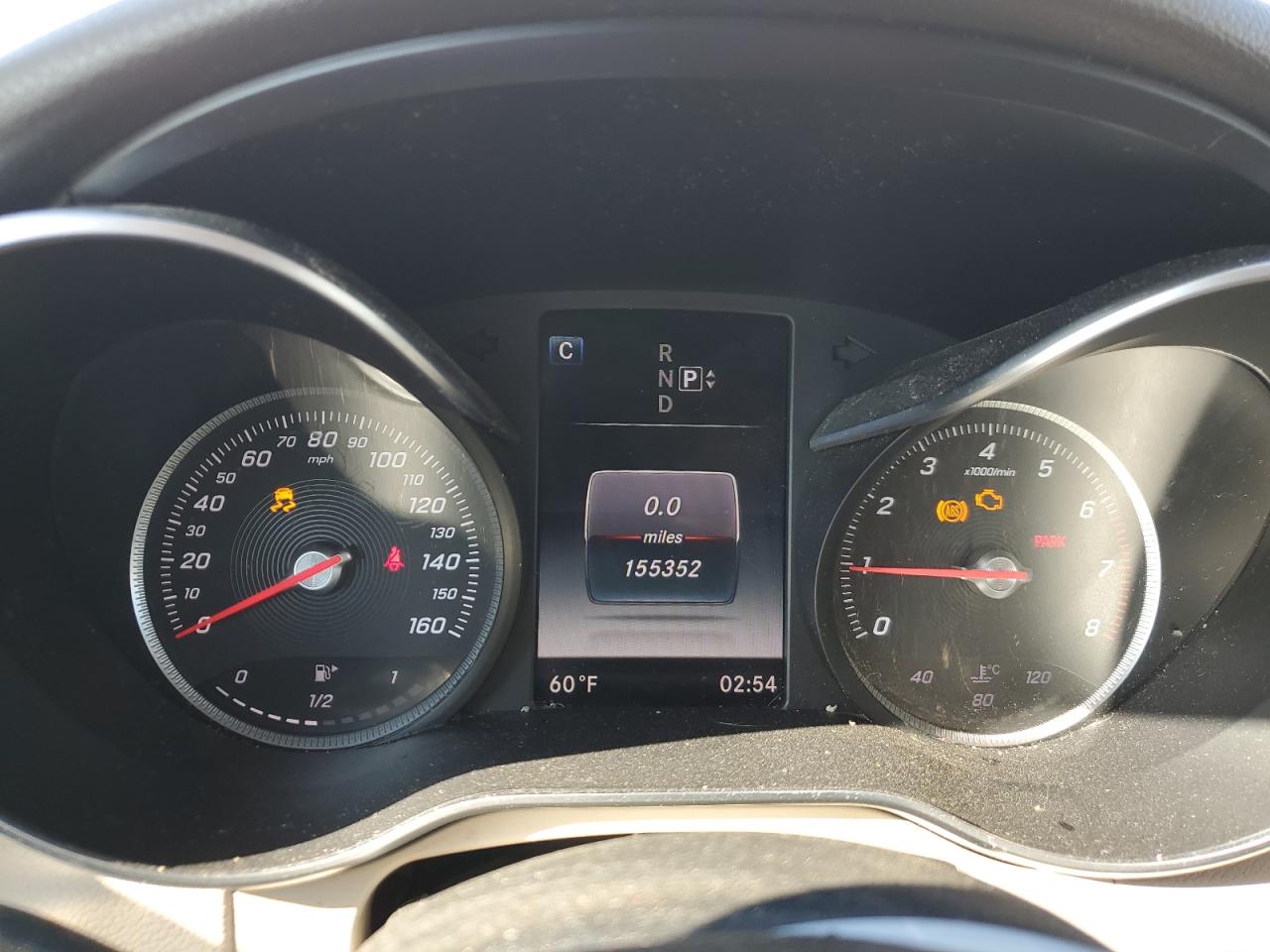 2015 Mercedes-Benz C-klasse VIN 55SWF4KB1FU085549 Copart auction photo, rear end damage thumbnail 9