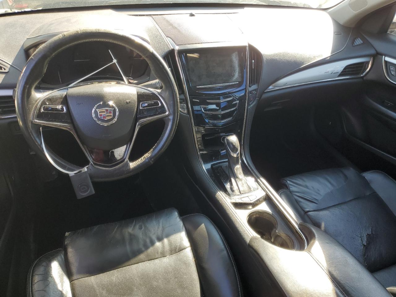 2013 Cadillac ATS VIN 1G6AH5R38D0111959 Copart auction photo, rear end damage thumbnail 8