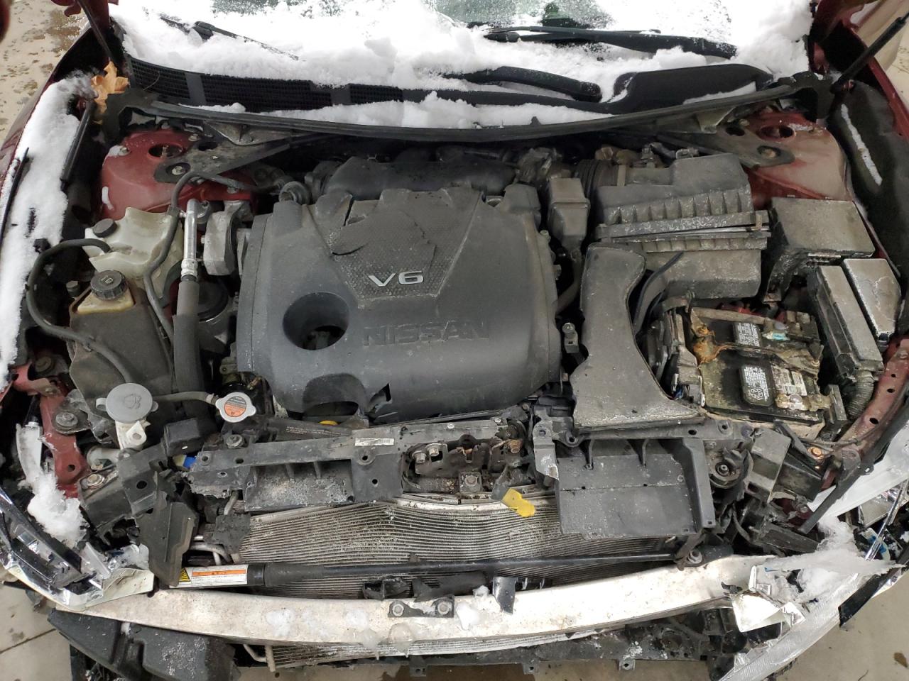 2016 Nissan Maxima VIN 1N4AA6AP6GC446491 Copart auction photo, front end / minor dent/scratches damage thumbnail 13