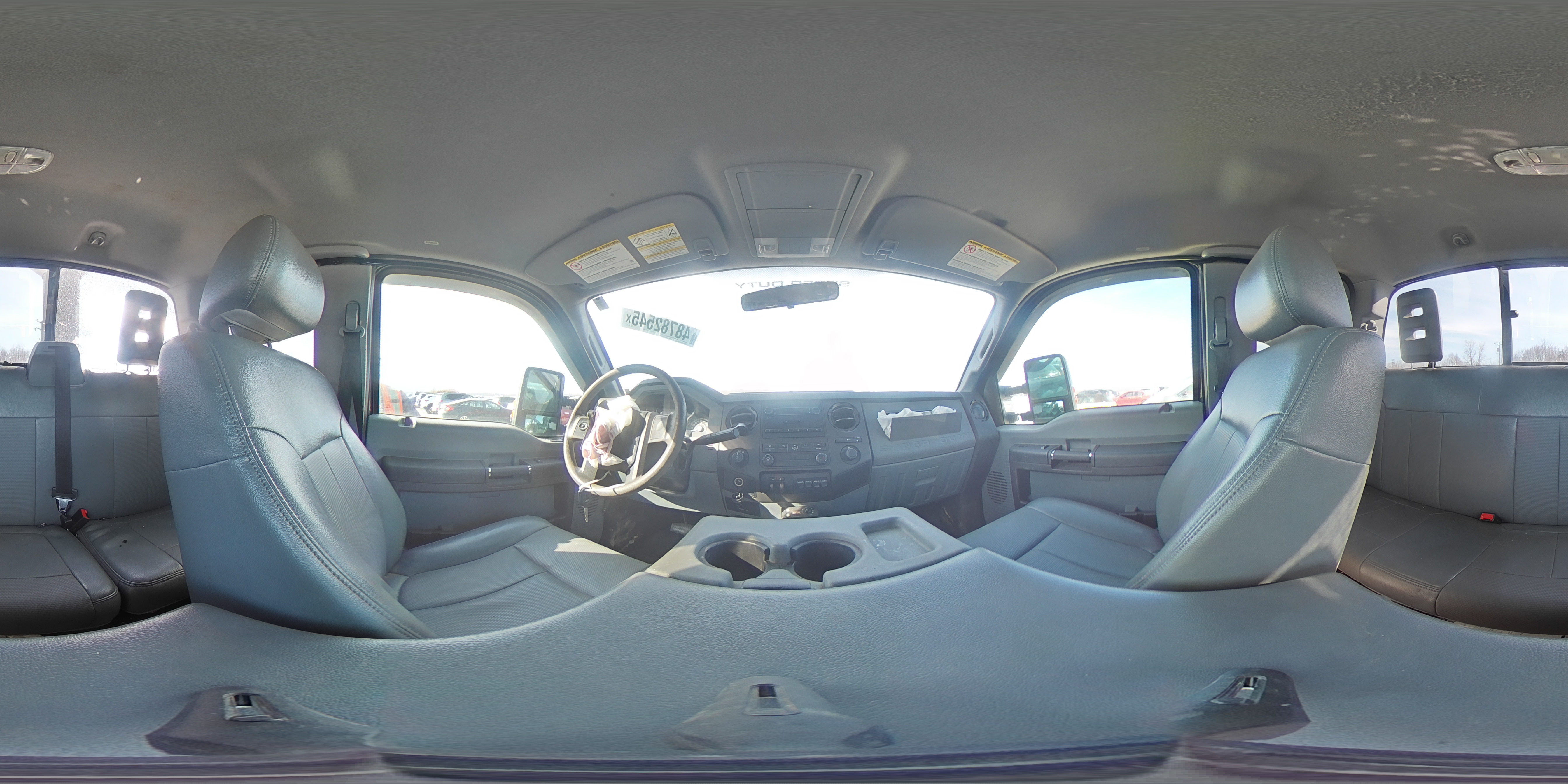 2012 Ford F250 VIN 1FT7X2B66CED20132 Copart auction photo, front end damage thumbnail 13