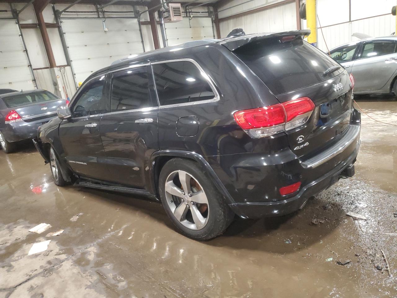 2014 Jeep Grand Cherokee VIN 1C4RJFCG1EC335791 Copart auction photo, front end damage thumbnail 2