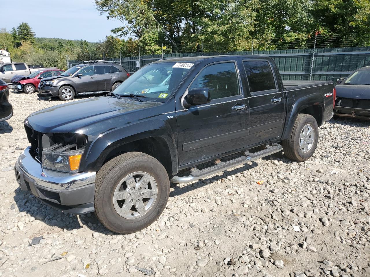 2012 GMC Canyon VIN 1GTH6NFP6C8143639
