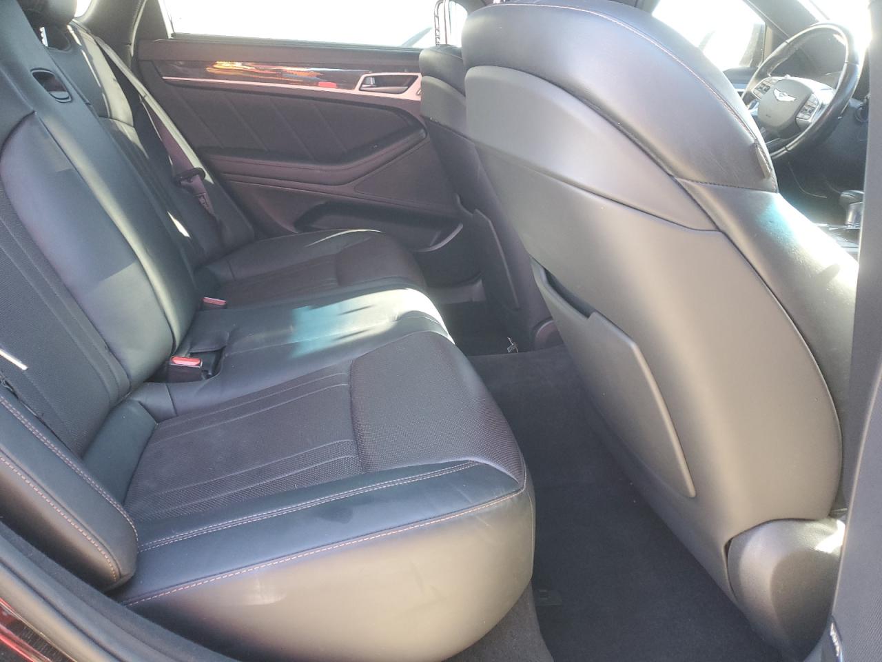 2018 Genesis G80 VIN KMHGN4JB0JU249217 Copart auction photo, front end / rear end damage thumbnail 10
