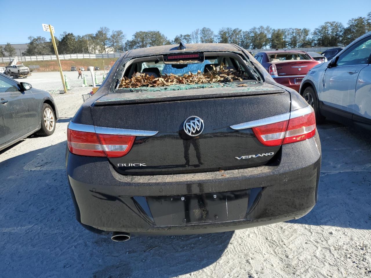 2016 Buick Verano VIN 1G4PW5SK6G4156700 Copart auction photo, top/roof damage thumbnail 6