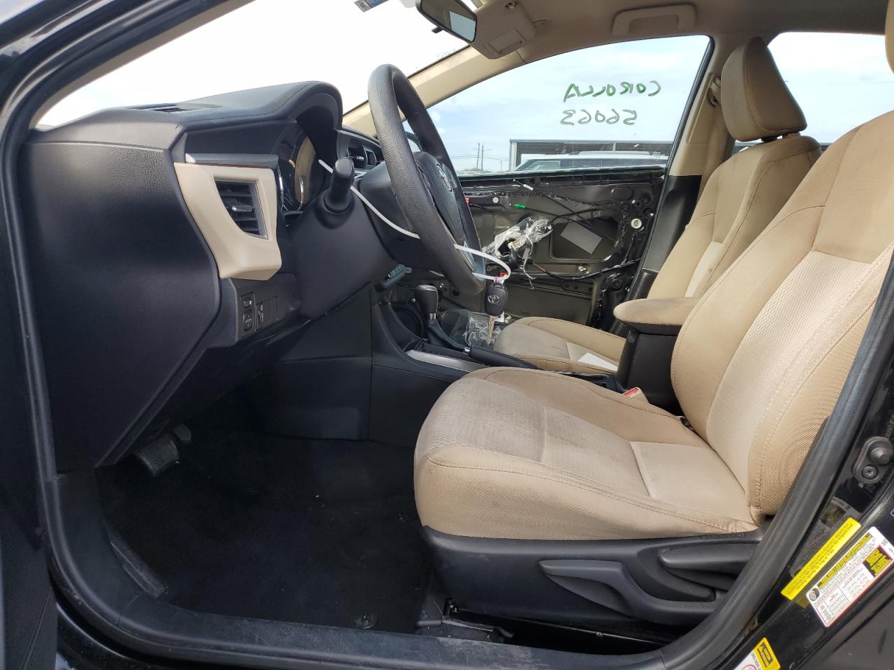 2016 Toyota Corolla VIN 5YFBURHE9GP408854 Copart auction photo, front end damage thumbnail 7