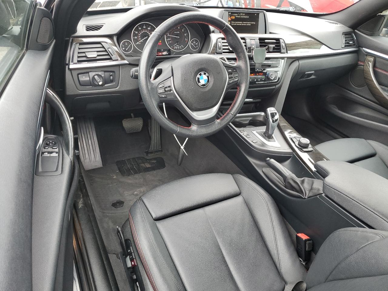 2015 BMW 4er VIN WBA3N3C52FK232570 Copart auction photo, side / rear end damage thumbnail 8