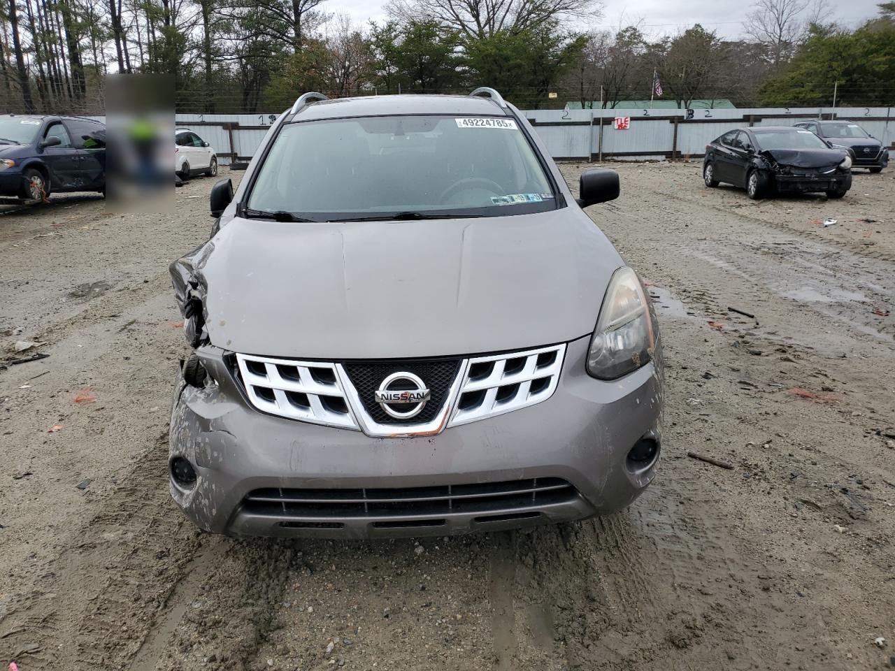 2015 Nissan Rogue VIN JN8AS5MV3FW766722 Copart auction photo, front end / minor dent/scratches damage thumbnail 5