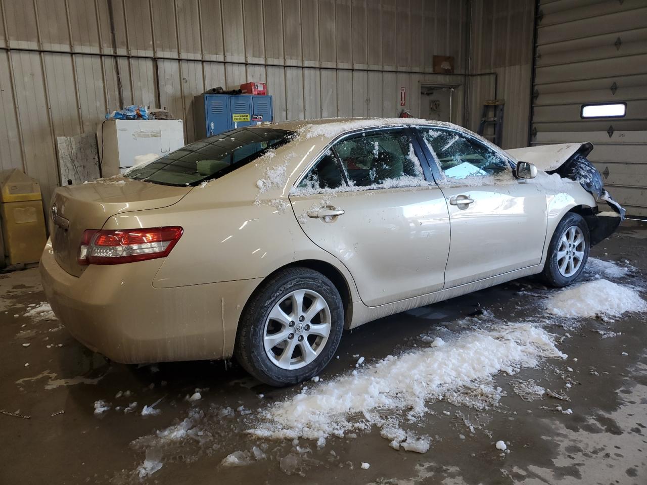 2011 Toyota Camry VIN 4T1BF3EK0BU662378 Copart auction photo, front end damage thumbnail 3