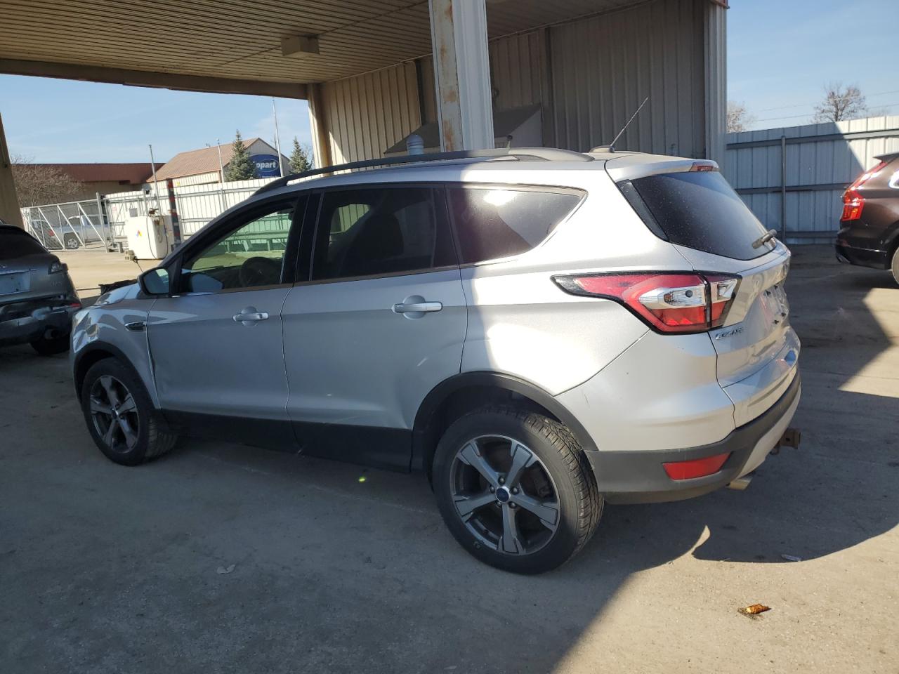 2017 Ford Escape VIN 1FMCU9G9XHUB94482 Copart auction photo, front end / side damage thumbnail 2