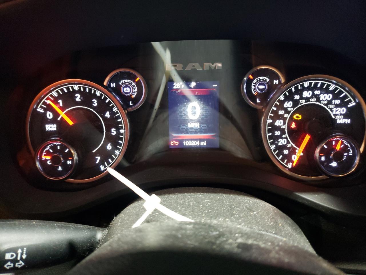 2021 RAM 1500 VIN 1C6RRFCG8MN714256 Copart auction photo, minor dent/scratches damage thumbnail 9